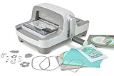 Sizzix Big Shot Machine with Starter Kit, 6" Die-Cutting and Embossing Machine with Cutting Dies, Embossing Folder and Cardstock