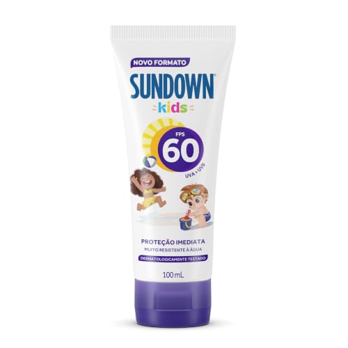 Protetor Solar Sundown Kids FPS 60, 100ml