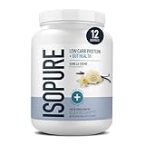 Isopure Protein Gut Health Immune Support Powder Vanilla Cr