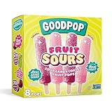 Goodpop Cherry Melon Fruit Sours Ice Pops Fruit Juice No Art