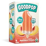 Goodpop Peaches N Cream Ice Cream Bars Dairy Free Gluten Fre