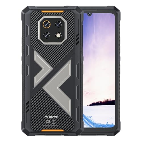 CUBOT Celular Kingkong ES 3, Android 15 Smartphone 16GB(6+10) RAM 256GB ROM, Batería 10200mAh, Pantalla 6.745" 120Hz, IP68 Ligero Celulares, Doble SIM, NFC