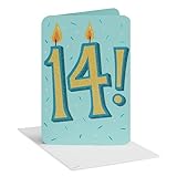 American Greetings 14Th Birthday Card For Teen Kids Happy Bi