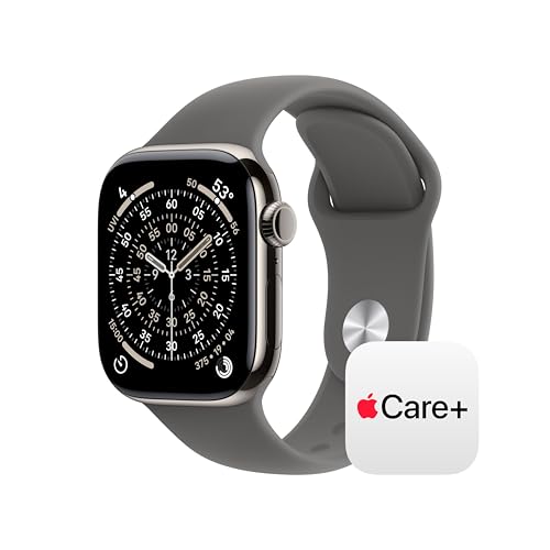 Apple Watch Series 11 [GPS + Cellular 42mm] Smartwatch with Natural Titanium Cas