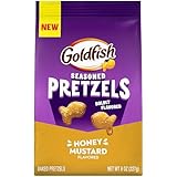 Goldfish Honey Mustard Seasoned Pretzels 8 Ounce Bag