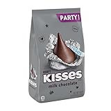HERSHEY'S KISSES Milk Chocolate Candy Party Pack, 30 oz