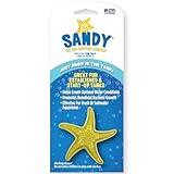 Tank Pals: Sandy The Bio-Support Starfish - 1 Pack, Yellow- Promotes A Healthy Balanced Aquarium Ecosystem, Probiotic Growth, Tank Environment Control