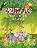 Animals Color and Learn Coloring Book