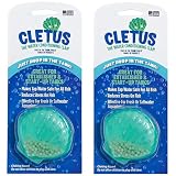 Tank Pals Cletus The Water Conditioning Clam 2 Pack Blue Fis