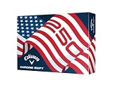Callaway Golf Chrome Soft 2026 Golf Balls Usa Stripe One Doz