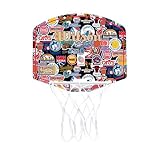 Wilson NBA Team Retro Mini Hoop - All Teams, Multicolor