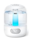 Dreo Humidifiers For Bedroom 3L Top Fill 30H 26Db Quiet Runt