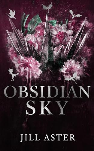 Cover of Obsidian Sky: A Dragon Rider Magical Academy Fantasy Romance (Riftborn Series Book 1)