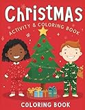 Christmas Activity and Coloring Book cover