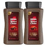 NESCAFÉ Taster's Choice Instant Coffee, Light Medium Roast Coffee, House Blend, 2 Jars (14 Oz Each)