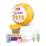 My Mini Pet Series 1 by ZURU – Collectible Mystery Capsule with Miniature Pet, Home, & Accessories, UNbox Adorable Critters & Playscape for Girls & Collectors.