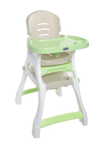 PRINSEL | Sillita Alta Infantil Convertible | Silla Alta para Bebé | Caddy 2 en 1 | Duna | De 6 Meses a 3 Años, Convertible a Escritorio, Portavasos, Fácil de Limpiar | Artículos para Bebés