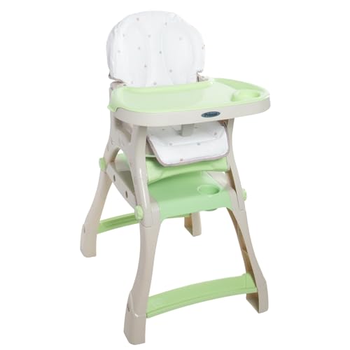 PRINSEL | Sillita Alta Infantil Convertible | Silla Alta para Bebé | Kinder City | Duna | De 6 Meses a 3 Años, Convertible a Escritorio, Doble Charola Ajustable, Fácil de Limpiar | Artículos para Bebés