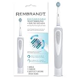Rembrandt Rechargeable Toothbrush Brush Heads 1 Handle 1 Cha
