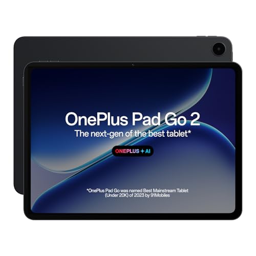 OnePlus Pad Go 2, 30.73 cm (12.1 inch) 2.8K Display, Dolby Vision™, 120Hz Refresh Rate, Quad Speakers