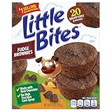 Little Bites Fudge Brownies, 5 individual packs, (1.8 oz each), Made with Real Chocolate Mini Muffins, 9 oz Multipack