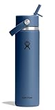 Hydro Flask Water Bottle Insulated Stainless Steel Wide Stra