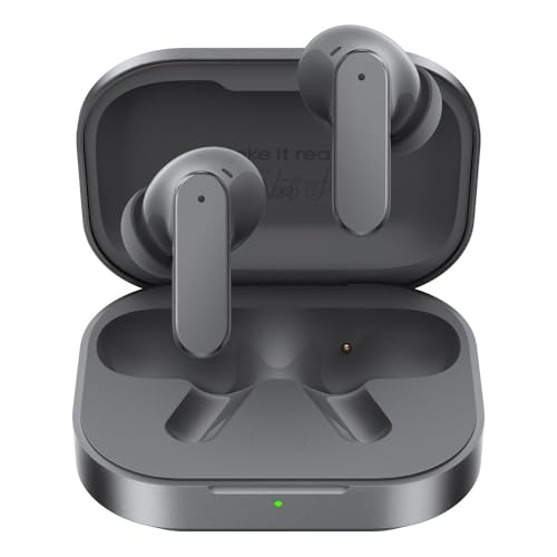 realme Buds Air 8,11mm+6mm Dual Dynamic Bass Drivers,58Hrs Playtime, 55dB ANC,6 Mic ENC, 45ms Low Latency