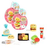 MGA's Miniverse Make It Mini Plush (2 Pack), Blind Packaging, DIY, Food Themed Plush Collectibles, Air-Dry Adhesive, 8 to Collect, Keychain Accessory, Collectors, 8+