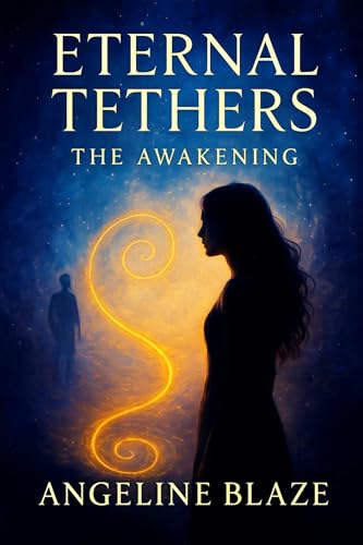 Cover of ETERNAL TETHERS: The Awakening: A Twin Flame Spiritual Romance of Soul Recognition