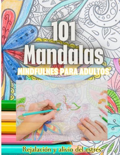 101 Mandalas Florales de Alex Mindwell