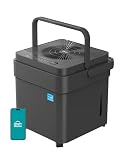 Midea Cube 35 Pint Dehumidifier for Basement and Rooms at Home for up to 3,500 Sq. Ft., Smart Control, Compatible with Alexa (Grey), Drain Hose Included