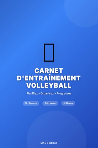 Carnets d'Entraînement Sport — Collection 5 Carnets
