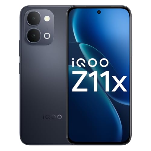 iQOO Z11x 5G (Titan Black, 8GB RAM, 256 GB Storage)