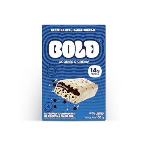 BOLD Cookies & Cream 14g Kit com 4 Unidades