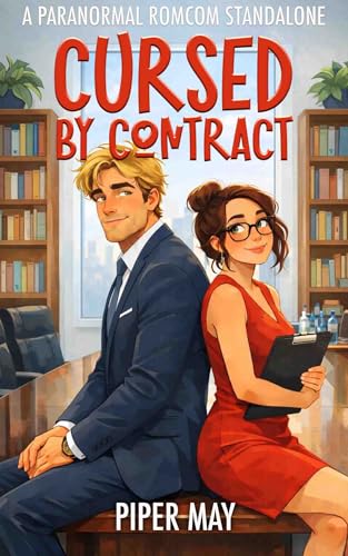 Cover of Cursed by Contract: A Paranormal Romcom Standalone