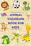 Animal Coloring Book for Kids by Little Rose