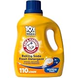 Arm Hammer Baking Soda Fresh Liquid Laundry Detergent Sparkl