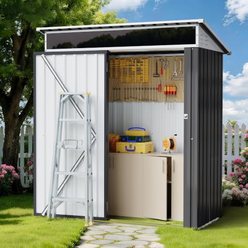 Shintenchi 5'x3' Outdoor Storage Shed w/ Window — 30% Off at Amazon (August 2026)
