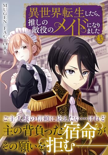 異世界転生したら、推しの敵役のメイドになりました 3巻