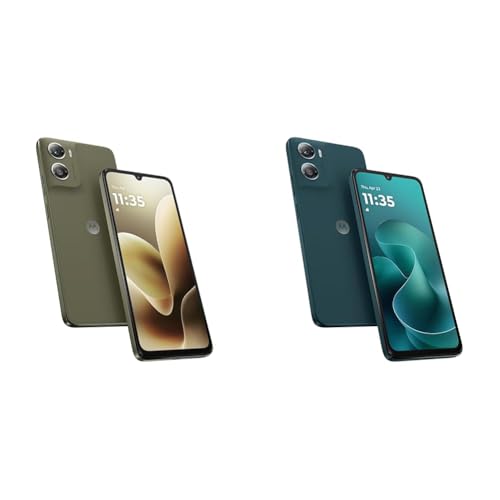 Motorola G06 Cafe 4GB RAM/256GB Celular Desbloqueado + G06 Azul 4GB RAM/256GB Desbloqueado