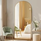 Dumos 64 X21 Arched Full Length Floor Mirror Full Body Mirro