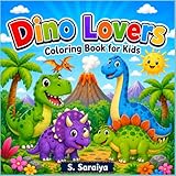 Dino Lovers Coloring Book For Kids