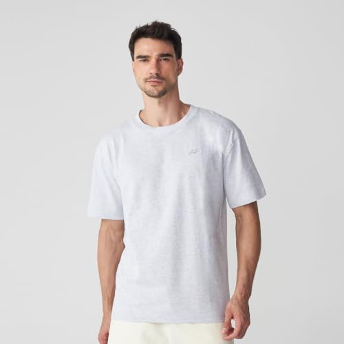 Camiseta Masculina New Balance Logo Mescla