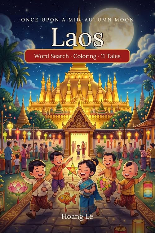 Cover of Once Upon a Mid-Autumn Moon in Laos