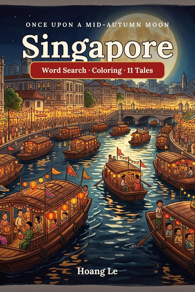 Cover of Once Upon a Mid-Autumn Moon in Singapore