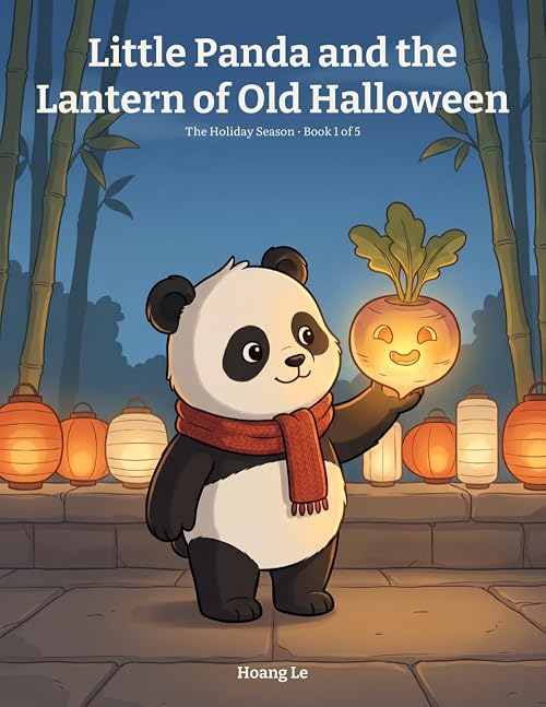 Cover of Little Panda and the Lantern of Old Halloween