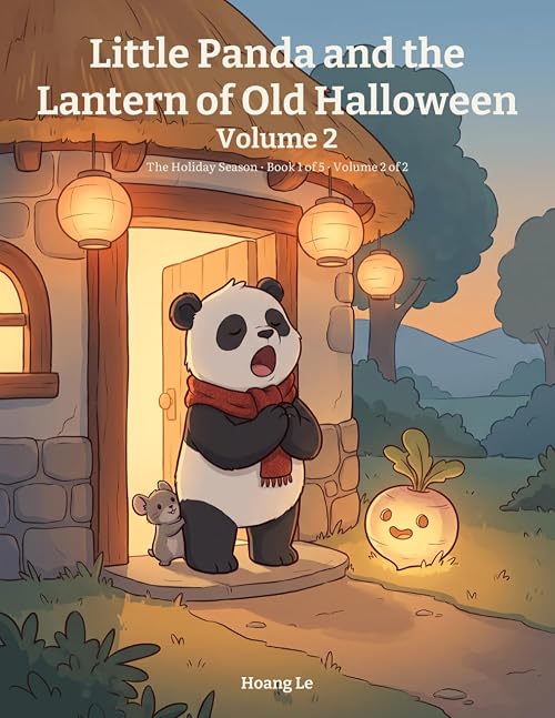 Cover of Little Panda and the Lantern of Old Halloween