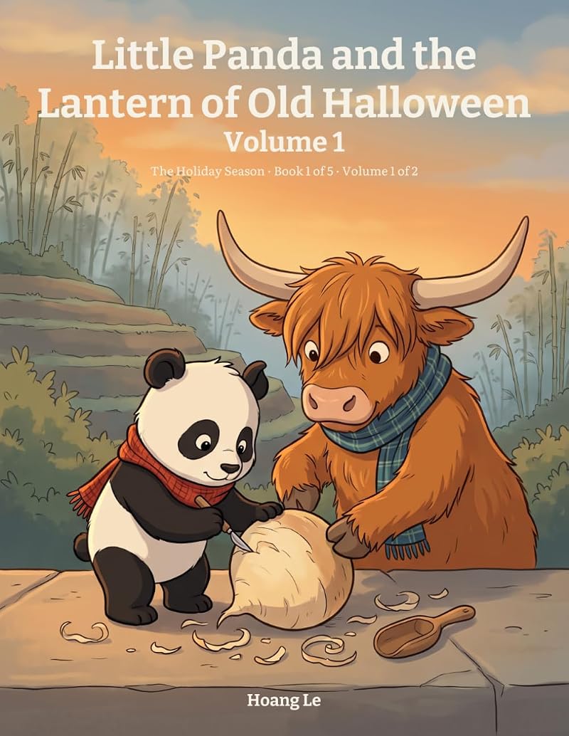 Cover of Little Panda and the Lantern of Old Halloween
