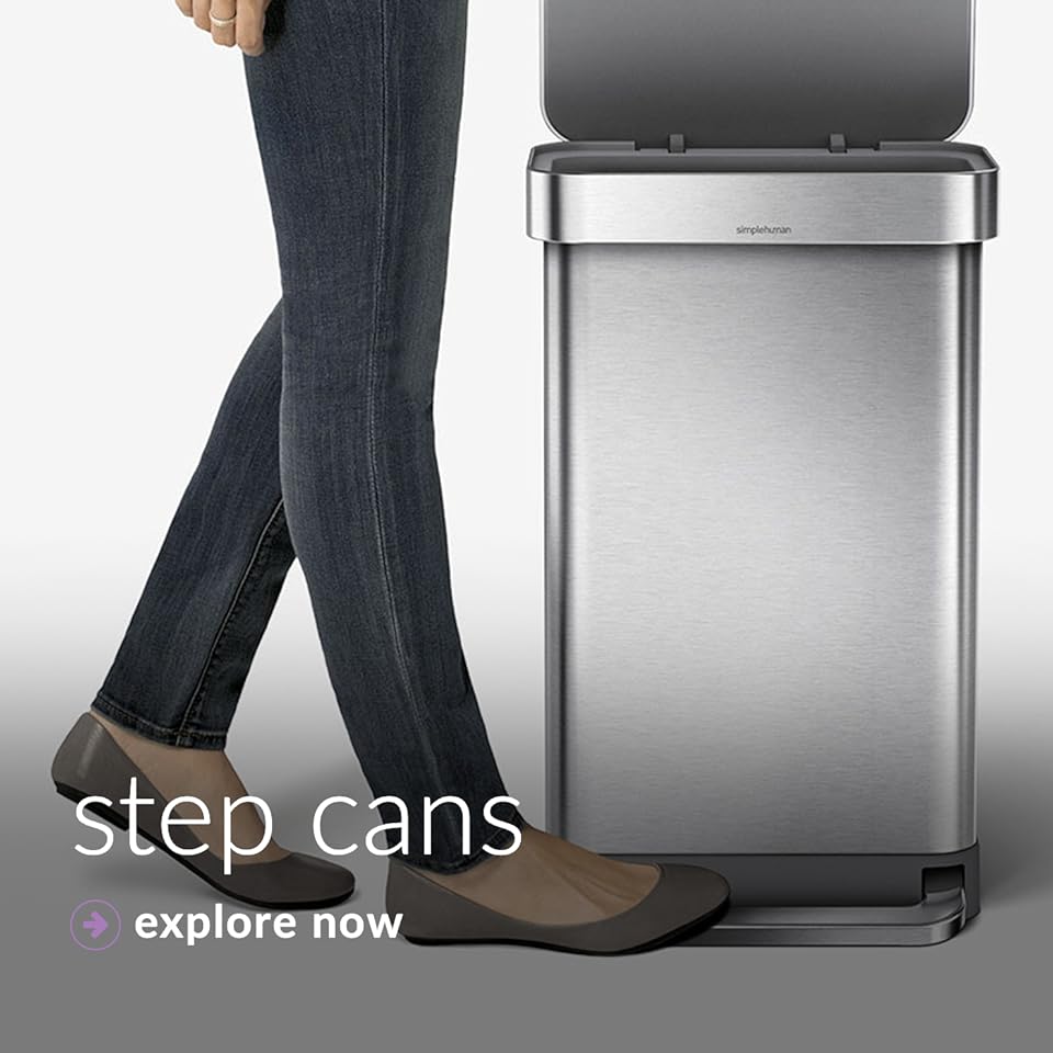 simplehuman Trash Cans