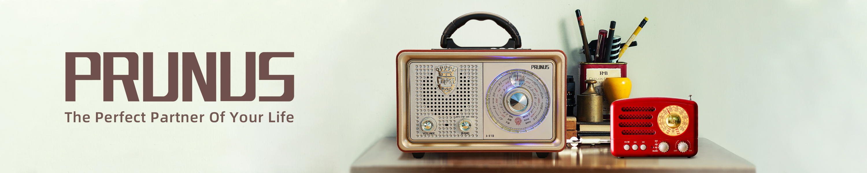 PRUNUS PORTABLE RADIO WITH BEST RECEPTION